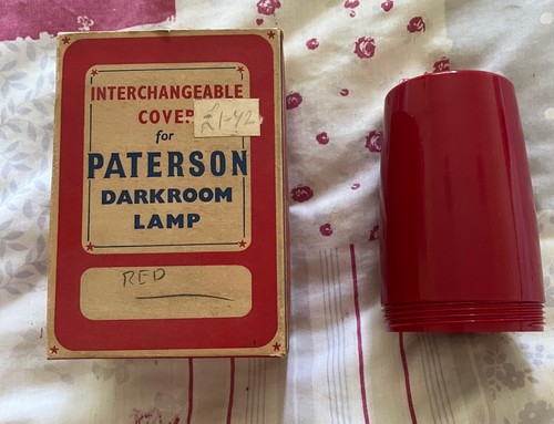 Vintage paterson red light - red,