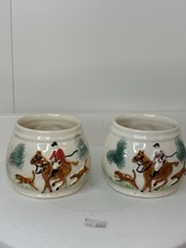 2 X PPC Portland Pottery Fox