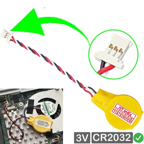 Cmos battery plug cable pin - battery,