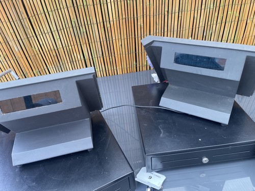 Touchscreen epos till - &, cash