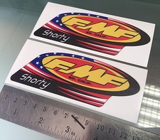 Decals Stickers FMF Shorty (X2) (125mm x 50mm)