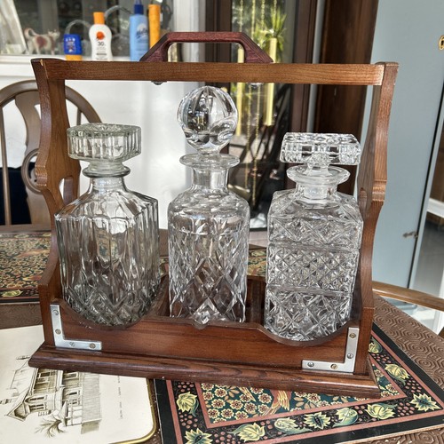 Vintage cut glass decanter - vintage,