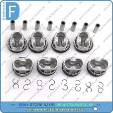 STD 8x Pistons & Rings Set For BMW 550i 750i X5 F02 F07 F10 E71 E70 4.4L N63B44A