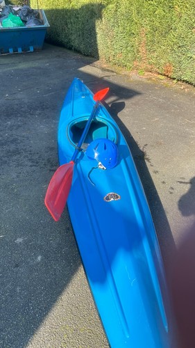 Kayak with paddle and - kayak,