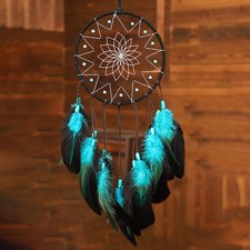 Blue Dream Catcher Boho Wall