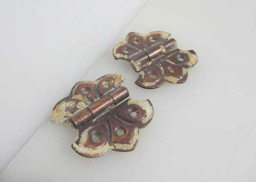 Antique iron hinges gate - iron,