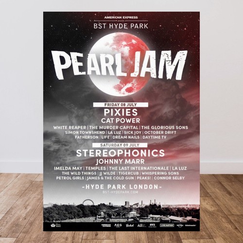 Pearl jam hyde park limited - park,