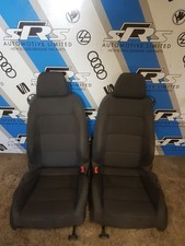 VW Touran Grey Cloth Front Seats PAIR VW Caddy 2K / MK3 Upgrade