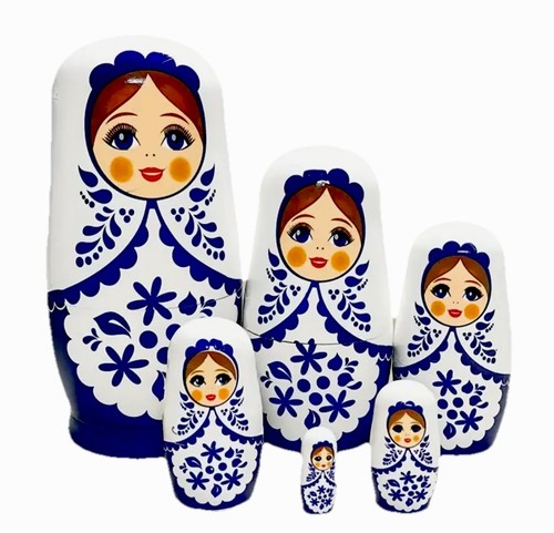 Russian dolls matryoshka 6 - russian,
