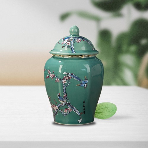 Ceramic ginger jar chinese - jar,