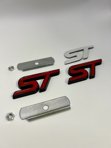 Badge front rear set - st,