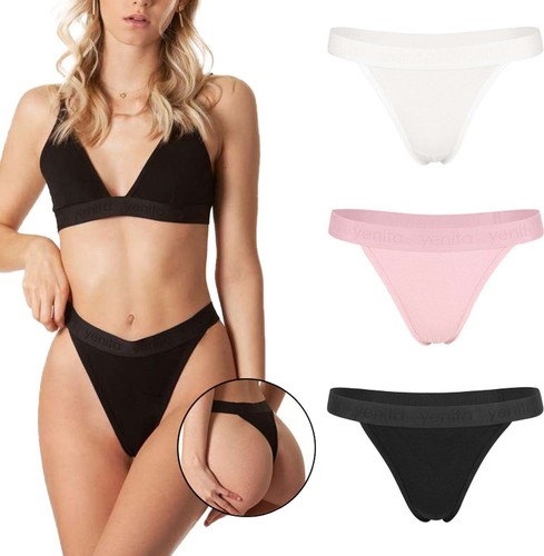 Women bamboo triangle thong - women's,