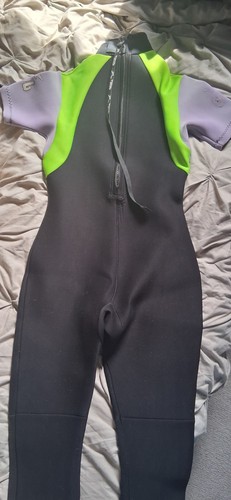 Ladies gul wetsuit with - with, short