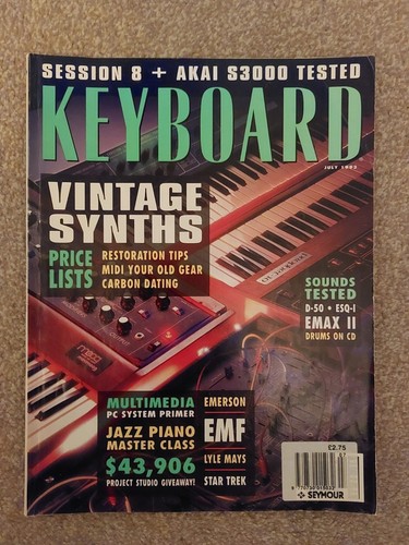 Keyboard magazine july - july, 1993