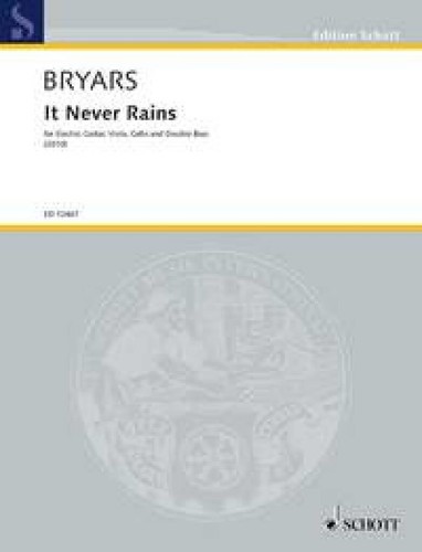 Never rains score - and, parts