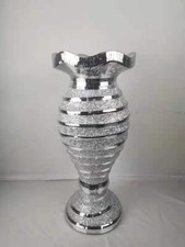 Mirrored Floor Vase Silver