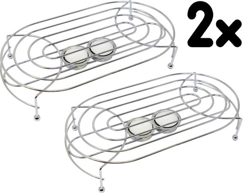 Oval double food warmer - 2x,