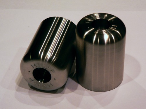 Hvmp stainless bar end weights - stainless,