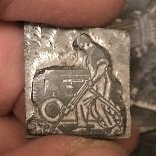 Letterpress printing plate - printing, of