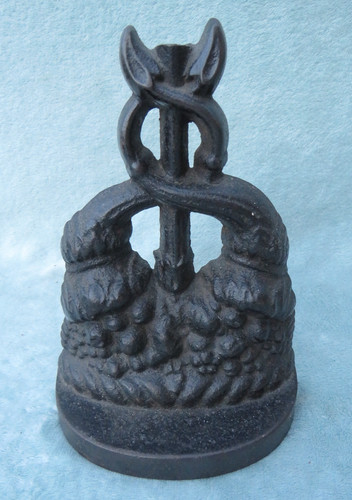 Antique cast iron door porter - antique,
