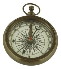 Compass Made of Brass 5,5 CM Antique Sea-Club