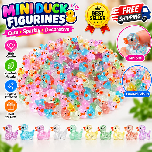 100pcs mini ducks - mini, 10