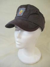Vintage Danish civil defence cap winter hat cap army military navy ear flaps