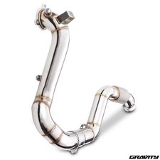 3" STAINLESS DECAT DOWNPIPE