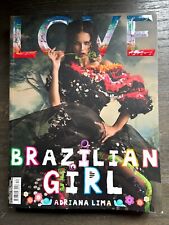 Vintage LOVE Magazine ,issue 12, Adriana Lima ,Autumn/winter 2014, Brazilian