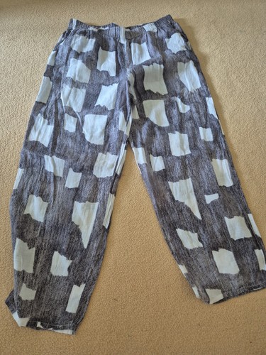 Grizas linen trousers - linen, l