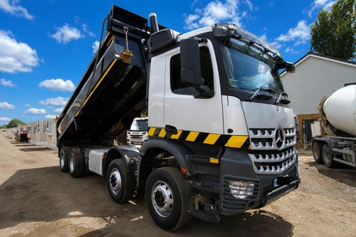 2018 mercedes arocs 8x4 steel - 2018,