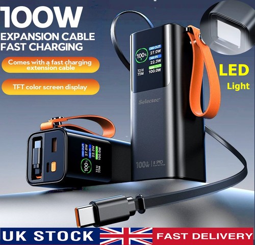 900000mah 100w portable power - 900000mah,