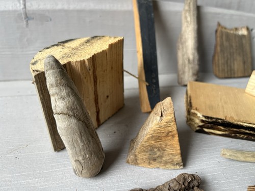 Driftwood offcut pieces - 16, &