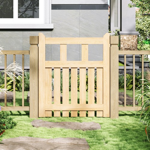 Garden wooden gate - garden,