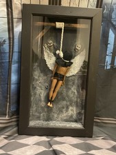 OOAK Creepy Horror Picture Doll Halloween Prop Handmade Ghost Angel Condemned