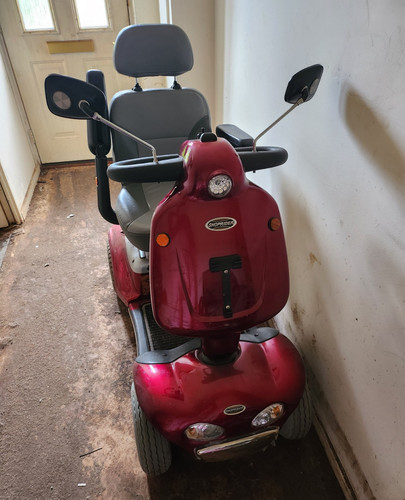 Shoprider red wheel - red, mobility
