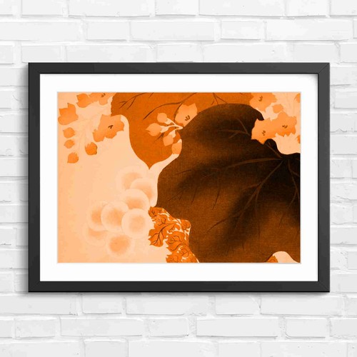 Japon style botanical peach - style,