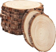 10xWood Slices Wooden Log
