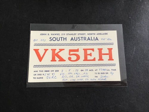 Vintage qsl radio - vintage,
