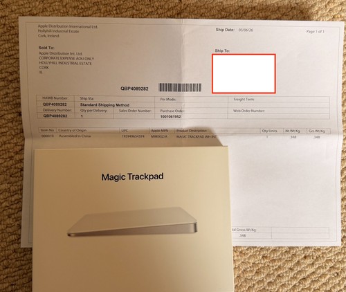 New sealed apple magic - new,