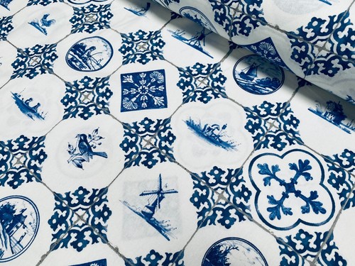 Dutch tile delft - dutch, blue