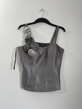 Michel Ambers Grey Stain Crop