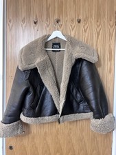 ZARA DOUBLE-FACED BIKER JACKET