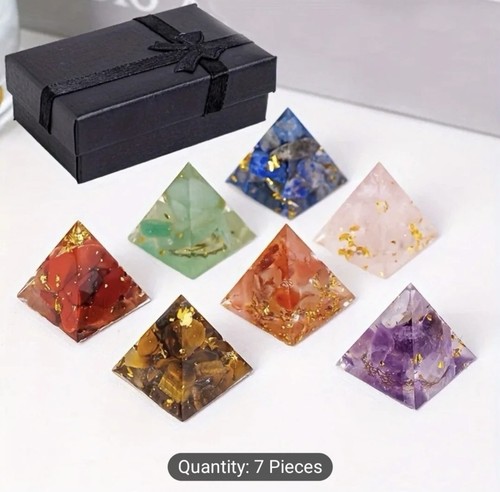 Chakra orgonite resin - 7,