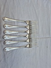6x Vintage A1 Silver Plated
