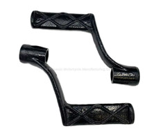 PAIR BSA M20 WD RIGID RIDERS