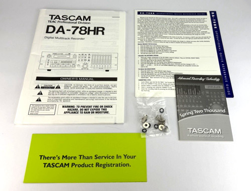 Oem original tascam 78hr - original, da-78hr