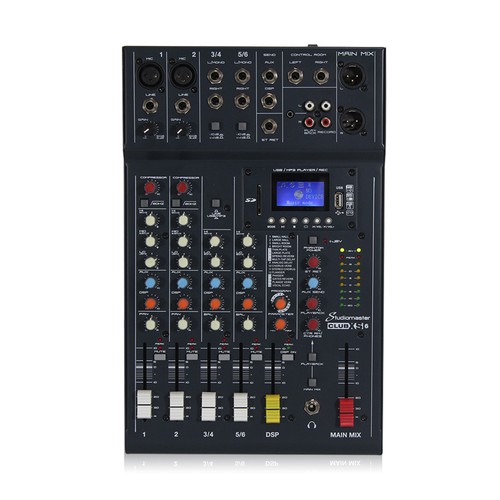 Studiomaster xs6 channel pa - channel,