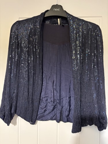 Topshop vintage sequin jacket - sequin,