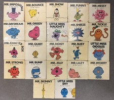 Mr Men books collection job